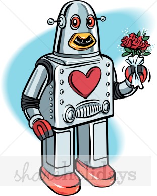 Robot Valentine Card Robot Valentine Background