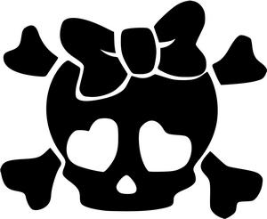 Skull And Crossbones Cute   