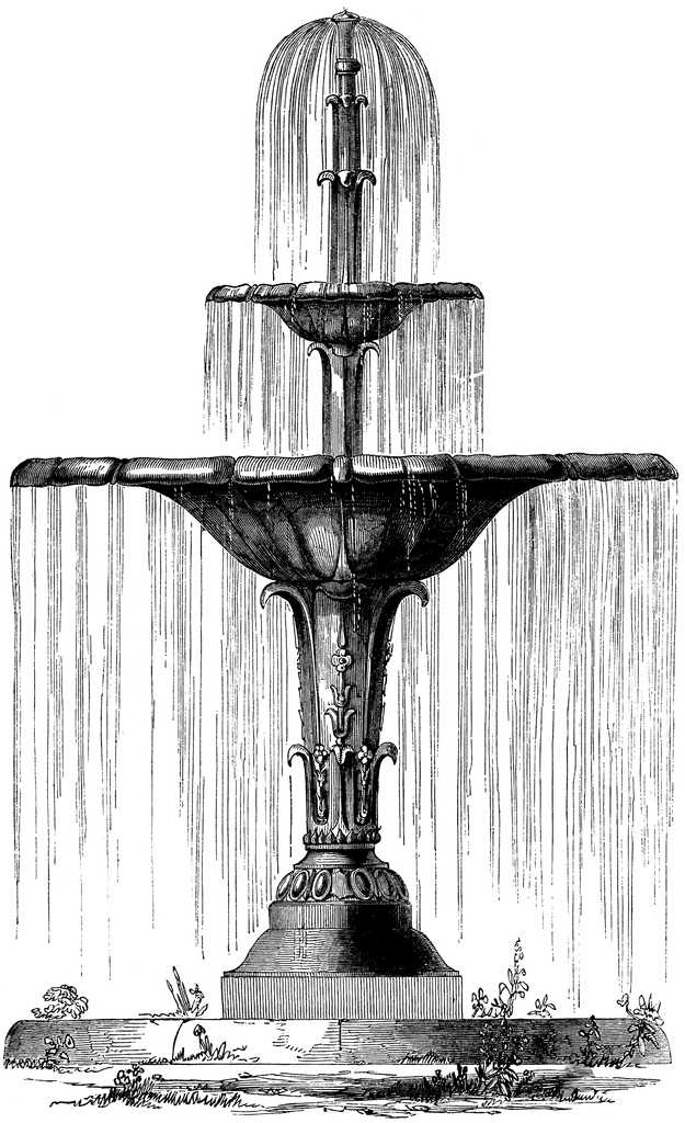 Water Fountain   Clipart Etc