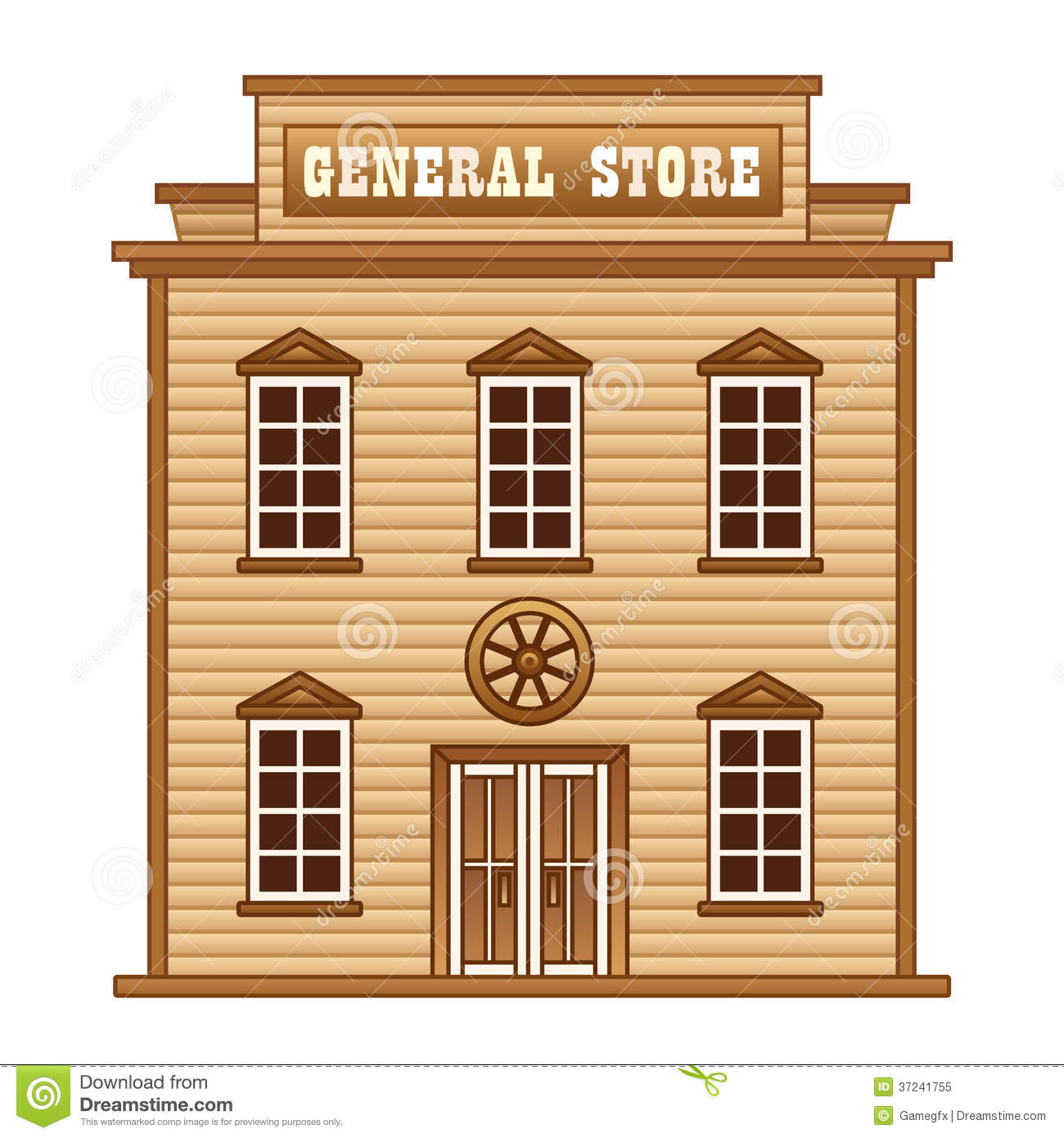 Wild West General Store Royalty Free Stock Photo   Image  37241755