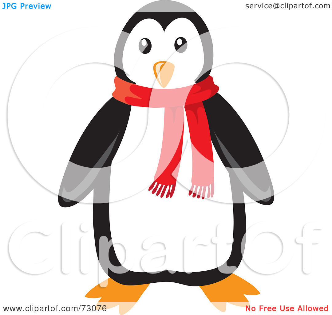 Winter Penguin Clip Art Black And White   Clipart Panda   Free Clipart    