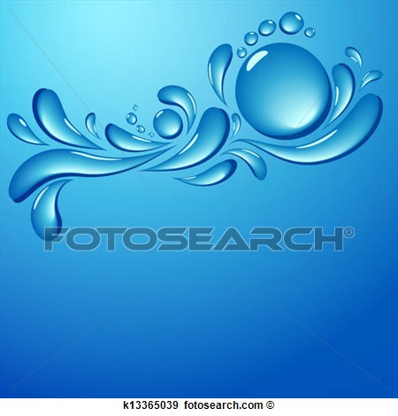 Art   Water Splash Wave Vector Background  Fotosearch   Search Clipart