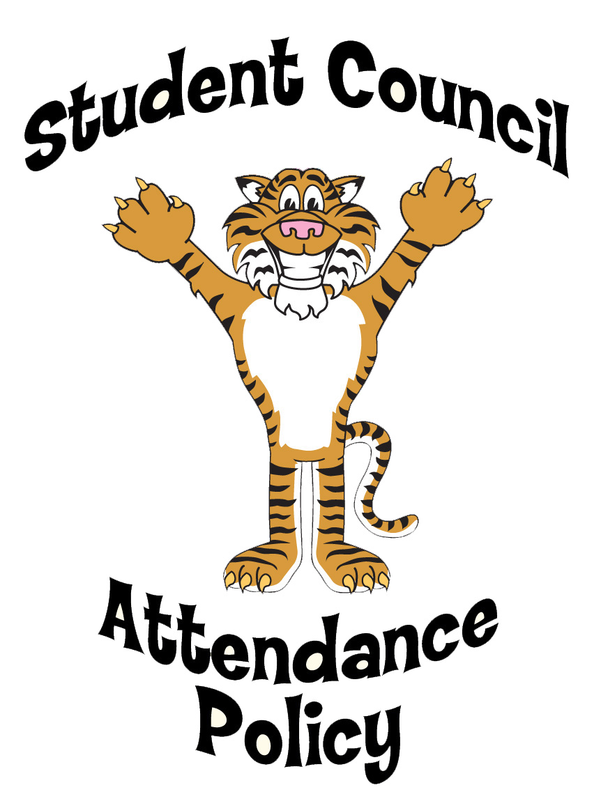 Attendance   Clip Art Illustration Of A Tiger With Crazy Hair