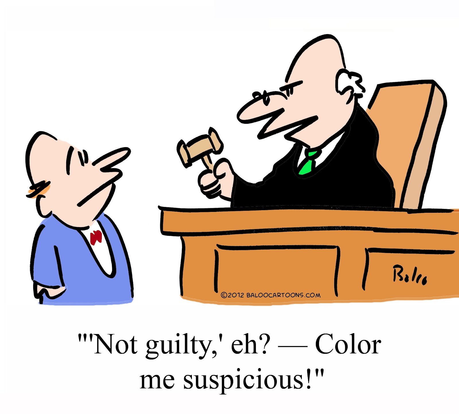 Cartoon Of Judge