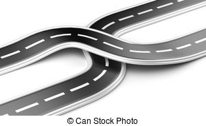 Cross Roads Clipart And Stock Illustrations  2528 Cross Roads Vector