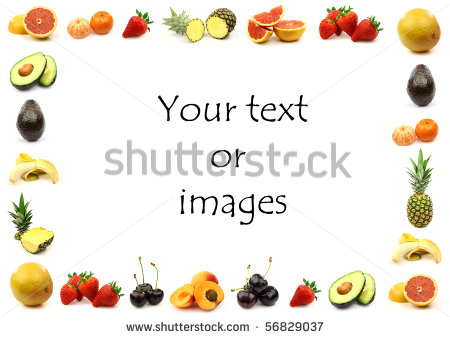 Fruit Border Clipart Fruit Border With Room For