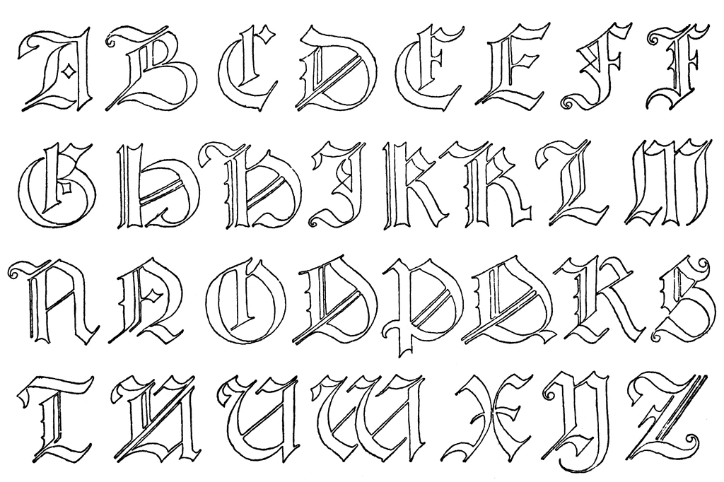 German Alphabet  To Use Any Of The Clipart Images Above  Including The