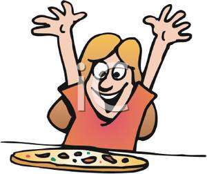 Girl Pizza Party Clipart   Clipart Panda   Free Clipart Images