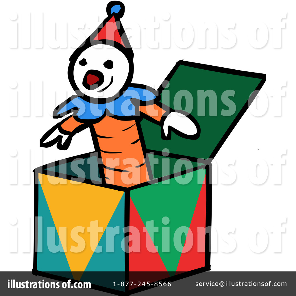 Jack In The Box Clipart  1106617 By Cartoon Solutions   Royalty Free