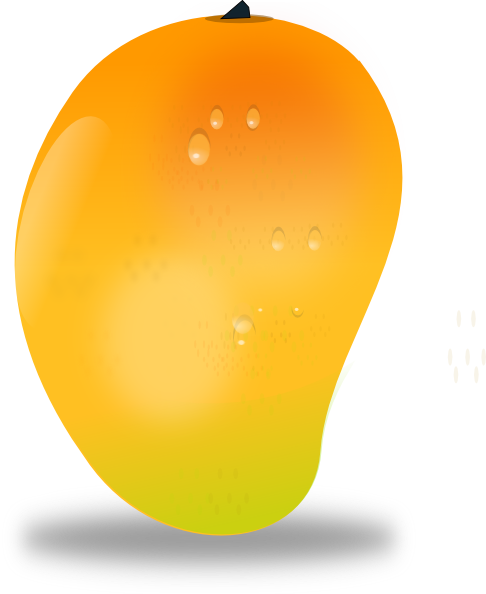 Mango Fruit Clip Art At Clker Com   Vector Clip Art Online Royalty