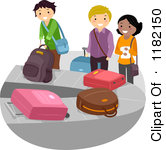 Royalty Free  Rf  Baggage Claim Clipart   Illustrations  1