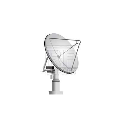 Satellite Dish Download Royalty Free Vector Clipart  Eps