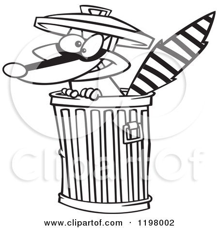 Smelly Garbage Can Clipart Preview