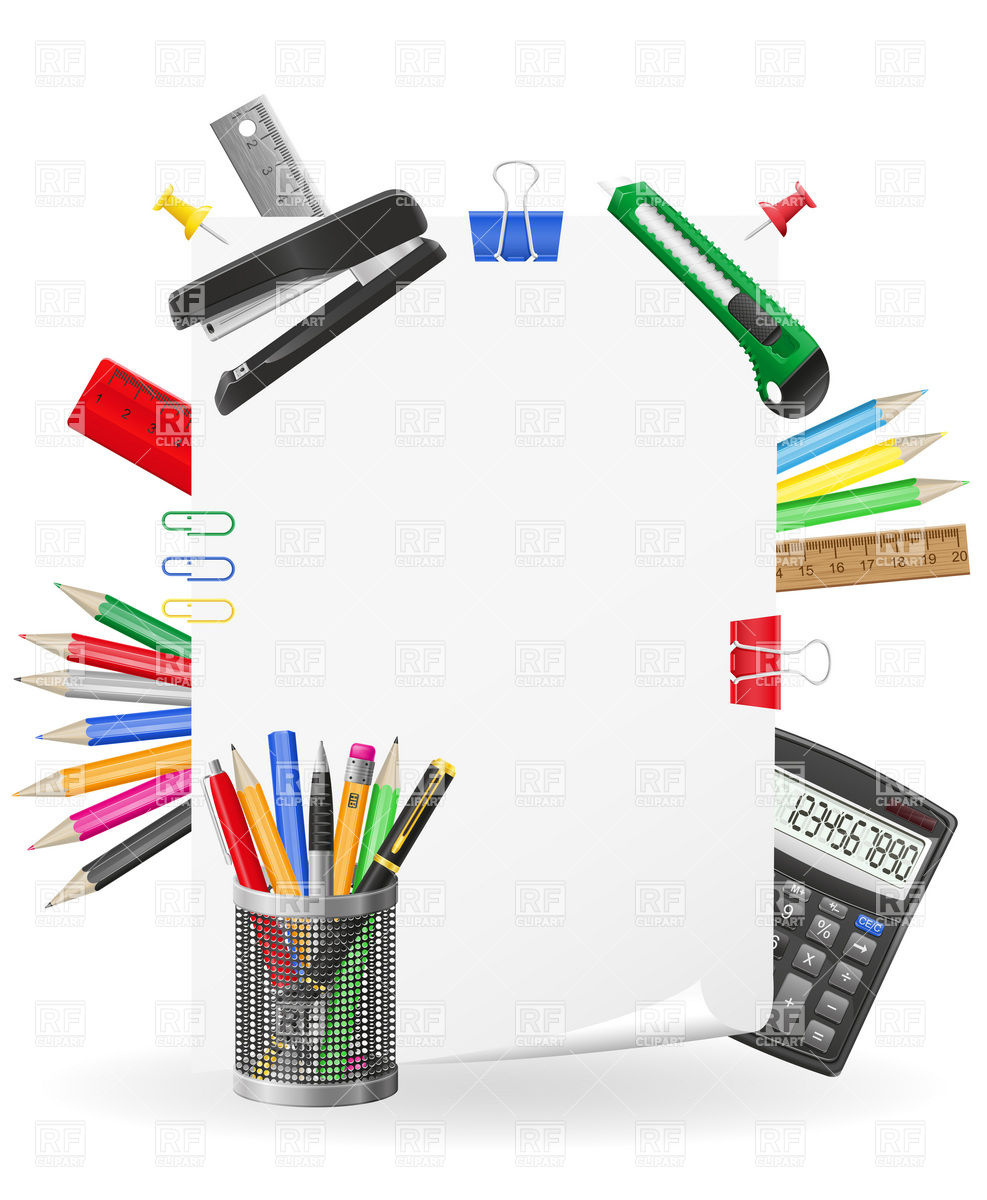 Stationery  Office Supplies  Icons 19838 Objects Download Royalty