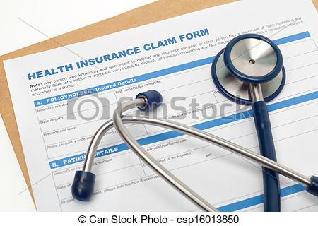 Stock Images Of Health Insurance Claim Form   Medical Reimbursement