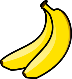 Bananas Clip Art At Clker Com   Vector Clip Art Online Royalty Free    