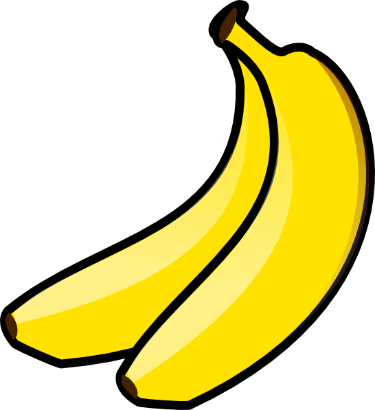 Bananas Clip Art At Clker Com   Vector Clip Art Online Royalty Free    