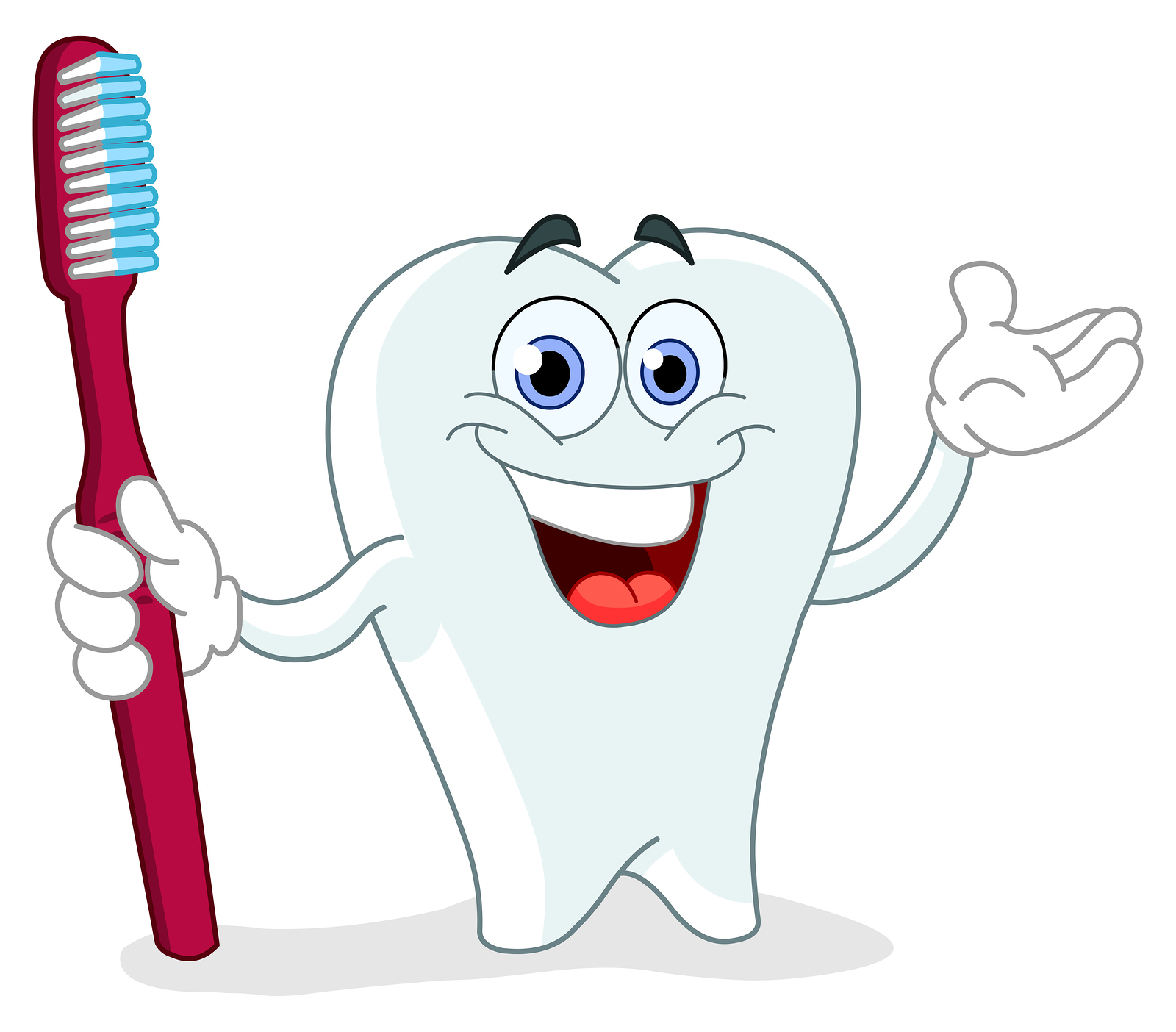 Bigstock Cartoon Tooth With Toothbrush About   Jobspapa Com
