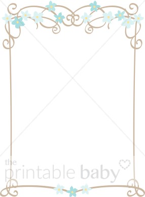 Borders For Christening Clipart Pictures