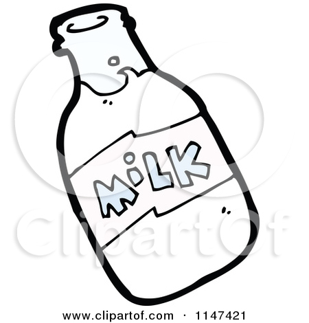 Cartoon Of A Milk Carton Speaking   Royalty Free Vector Illustration