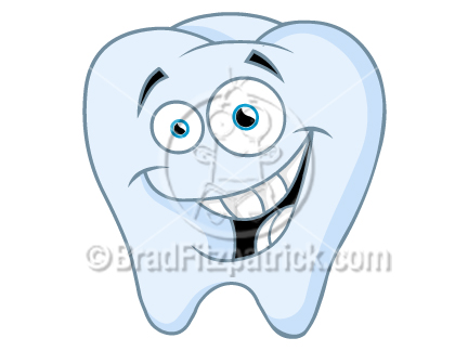 Cartoon Tooth Clip Art   Tooth Clipart Graphics   Vector Tooth Icon