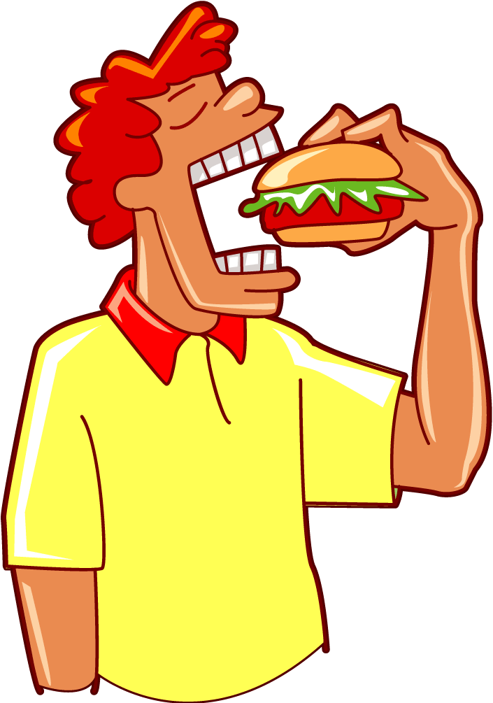 Chewing Food Clipart