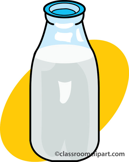 Dairy Clipart   Glass Milk Container 1106   Classroom Clipart