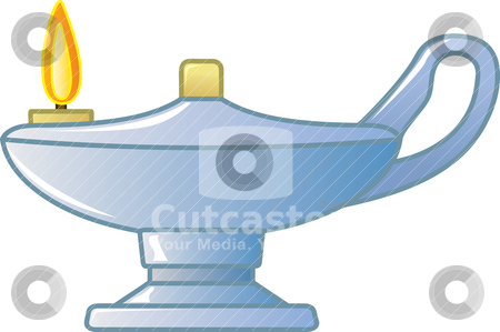 Nursing Symbol Stock Vector Clipart The Florence Nightingale Oil Lamp