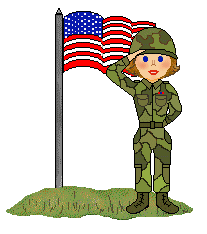 People Clip Art   A Soldier In Desert Camo   A Soldier And American