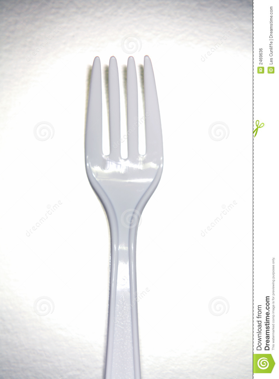 Plastic Fork Royalty Free Stock Image   Image  2469636