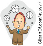 Royalty Free  Rf  Time Management Clipart Illustrations Vector