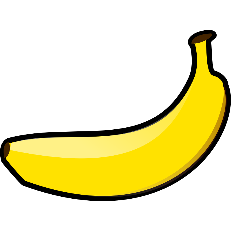 Yellow Banana Clipart Clipart Banana