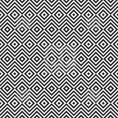 Black And White Zig Zag And Rhombus Seamless Pattern 64200 Download