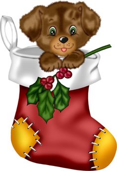 Christmas Dog Clip Art Collection By Clipartbyelizabeth On Etsy  2 50