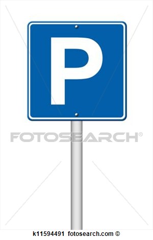 Clipart   Parking Traffic Sign  Fotosearch   Search Clip Art    