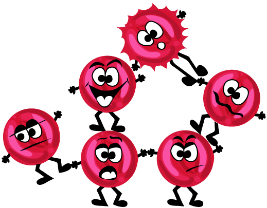 Red Blood Cell Cartoon   Clipart Best