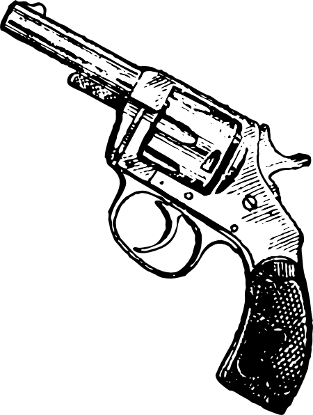 Revolver Clip Art At Clker Com   Vector Clip Art Online Royalty Free