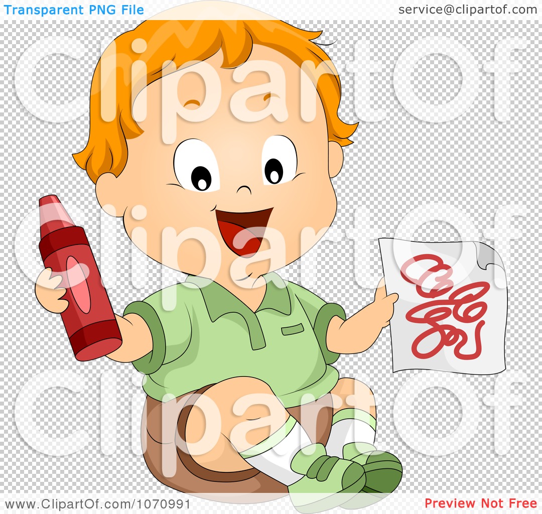 Toddler Getting Dressed Clip Art Royalty Free Clipart