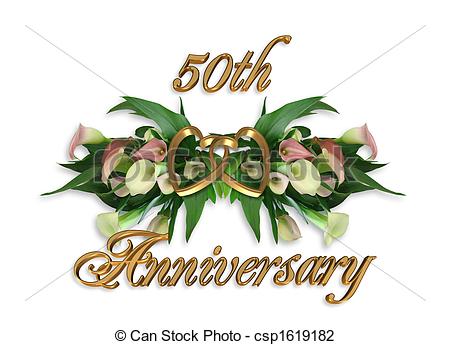 50th Anniversary Calla Lilies   Csp1619182