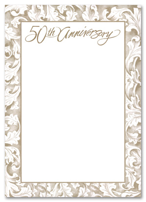 50th Anniversary Wedding Invitations Product Info Turn Around Time