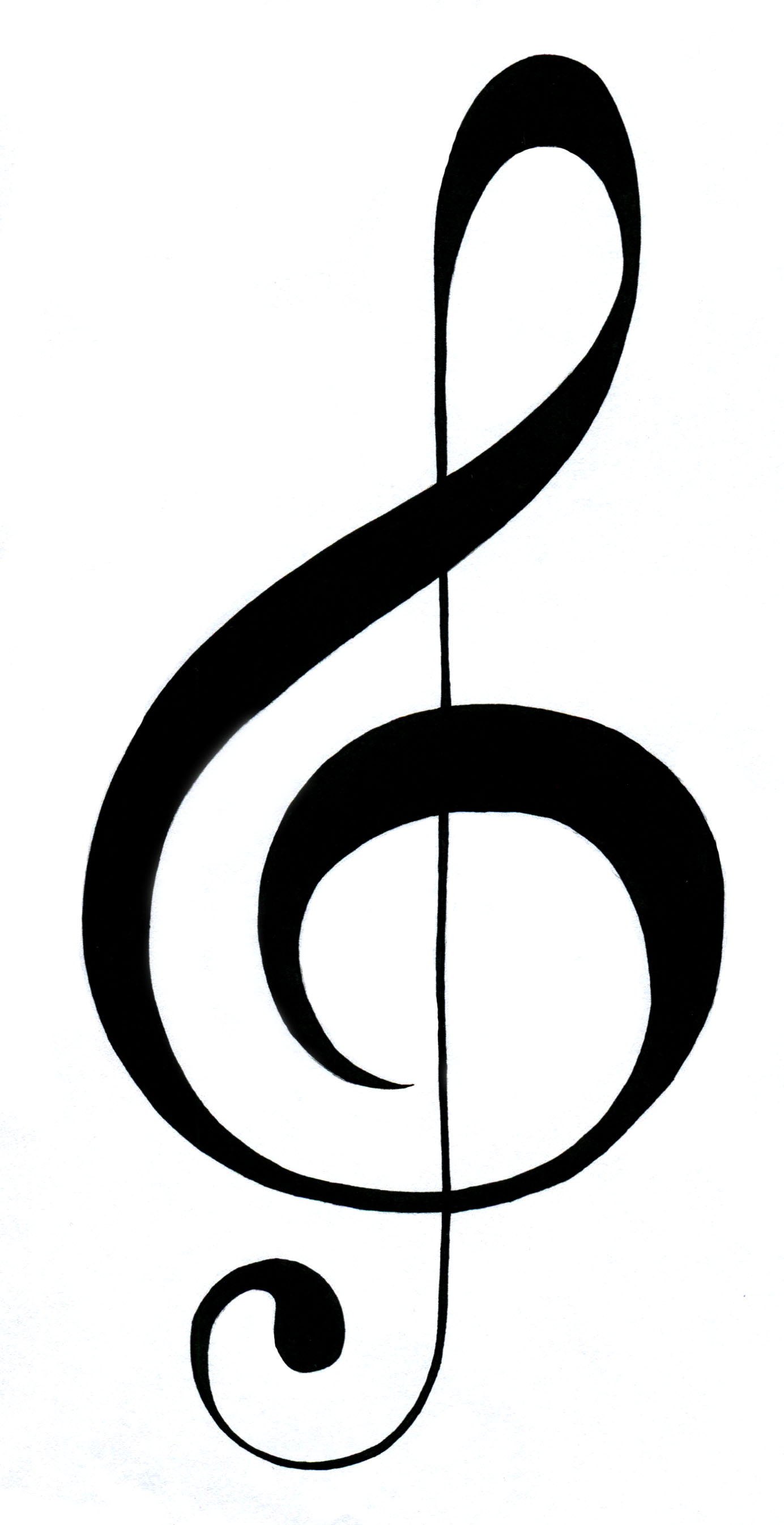 64 Images Of Picture Of Treble Clef   You Can Use These Free Cliparts    