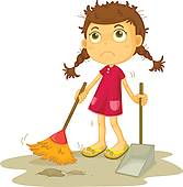 Cleaning Lady Clip Art And Stock Illustrations  260 Cleaning Lady Eps