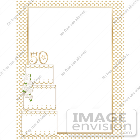 Clipart Of 50th Anniversary
