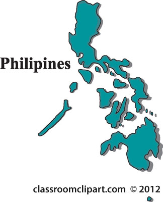 Clipart   Philippines Map 14   Classroom Clipart