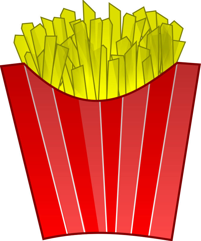 Fries French Fries Food Clipart Pictures Png 129 7 Kb Fries In Box    