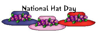 Hat Day Clip Art   Hat Day Titles   National Hat Day Clip Art