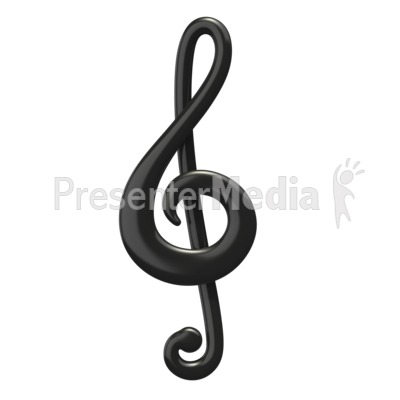 Music Treble Clef   Signs And Symbols   Great Clipart For