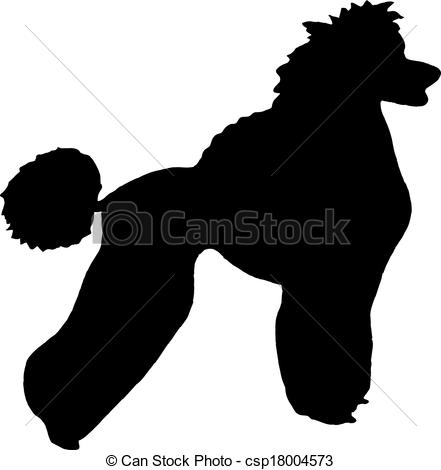 Poodle Silhouette Clip Art Vector Silhouette Dog Poodle