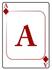 13239 Ace Of Diamonds Playing Card Clipart By Djart