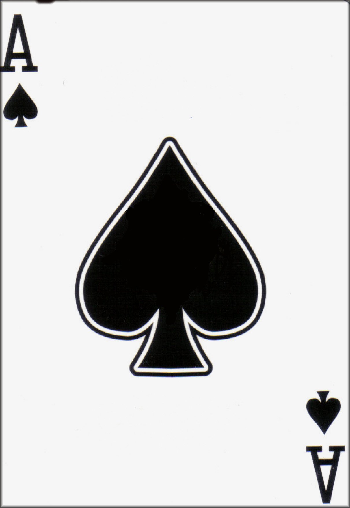 Ace Of Spade Clipart   Cliparthut   Free Clipart